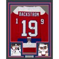 thumbnail image 1 of Framed Autographed/Signed Nicklas Backstrom 35x39 Washington Red Retro Hockey Jersey JSA COA, 1 of 2