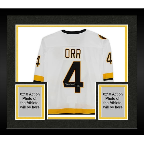 Framed Bobby Orr Boston Bruins Autographed Adidas White Heroes of Hockey Authentic Jersey - Fanatics Authentic Certified