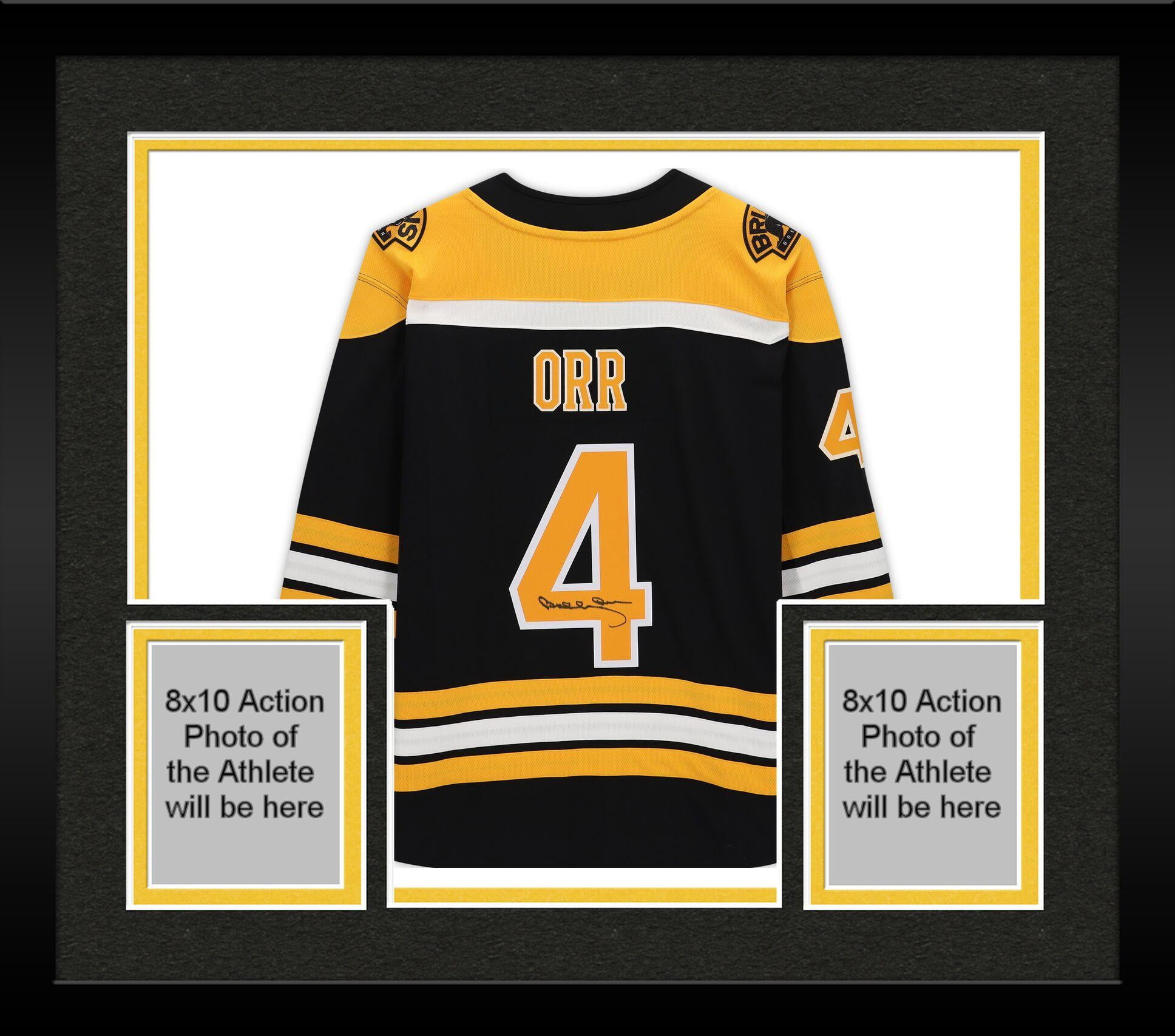 Framed Bobby Orr Boston Bruins Autographed Black Fanatics Breakaway ...