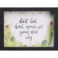 thumbnail image 1 of Framed Canvas-Don't Look Back-Watercolor-Small, 1 of 1