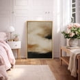 thumbnail image 1 of Framed Canvas Print Beige Black Abstract Wall Art Neutral Modern Decorative for Living Room Bedroom - 24"x36" NATURAL, 1 of 8
