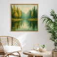 thumbnail image 1 of Framed Canvas Print Nature Landscape Wall Art Modern Decorative for Living Room Bedroom - 24"x24" NATURAL, 1 of 8