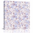 thumbnail image 1 of Framed Canvas Wall Art for Living Room Purple Floral Wall Decor, Camellias Flowers Aesthetic Paintings for Bedroom Office Kitchen Bathroom, Ready to Hang Artwork Wall Pictures 8x8 Inch, 1 of 9