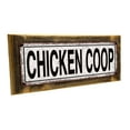 thumbnail image 1 of Framed Chicken Coop 4"x12" Metal Sign, Wall Décor for Farm and Country, 1 of 4