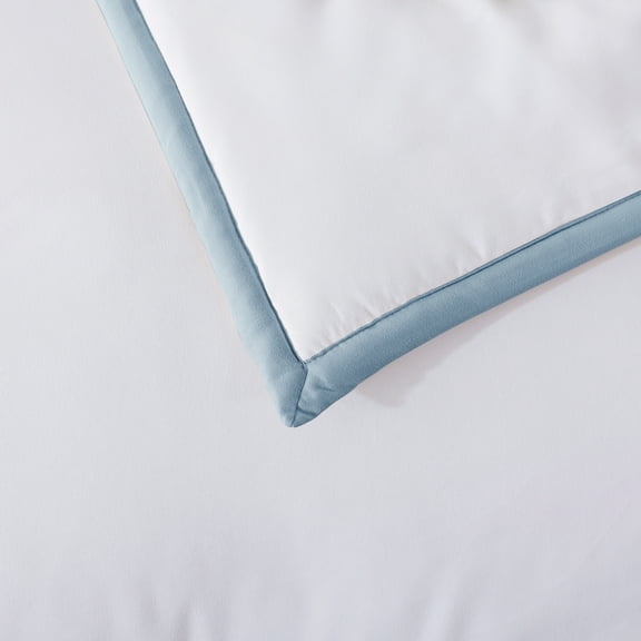 "Framed Down Alternative Comforter Set - King - Blue Fog"