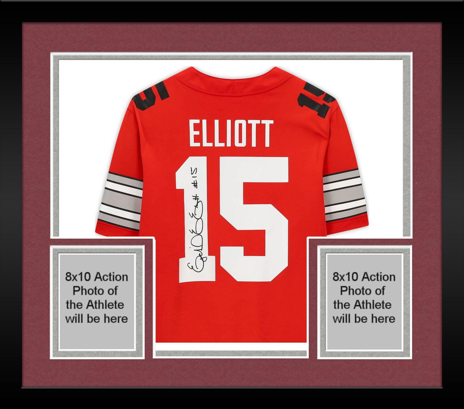 Ezekiel Elliott Signed Ohio St. Buckeyes Football Jersey online with COA