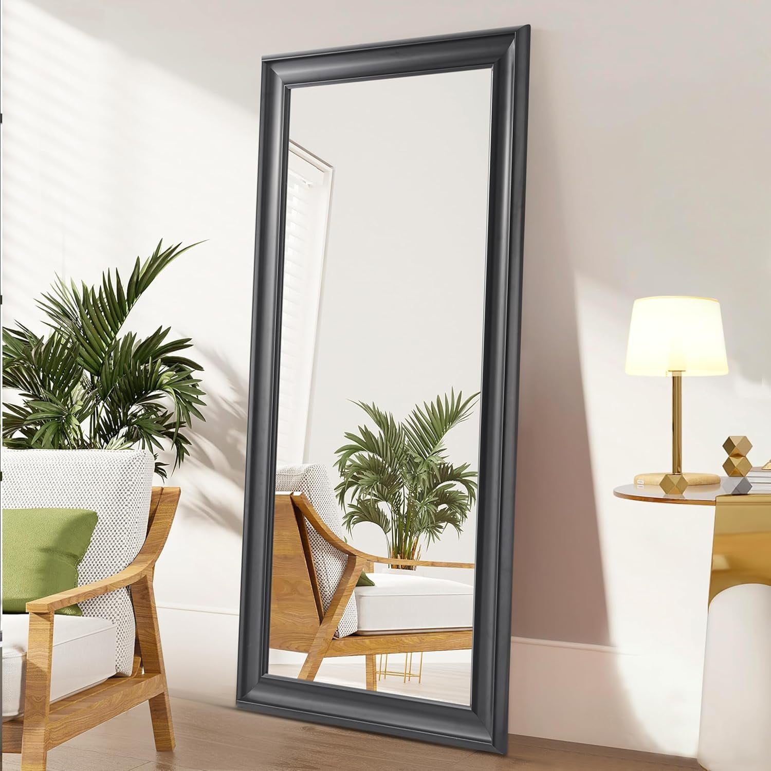 Framed Floor Length Extra Large Oversized Floor Mirror Full Length ...