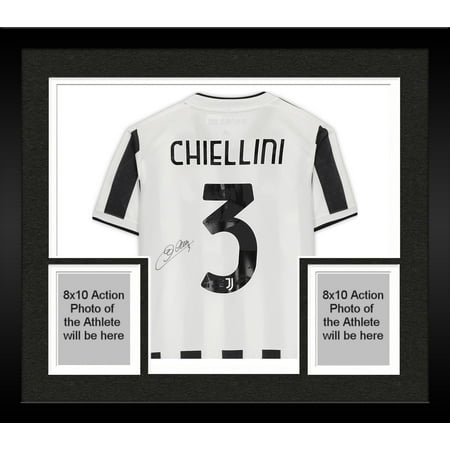 Framed Giorgio Chiellini Juventus Autographed 2021-2022 Adidas Home Jersey - Fanatics Authentic Certified