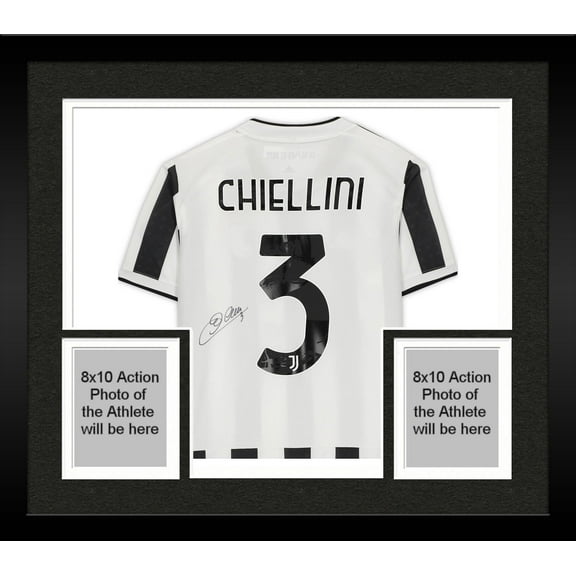 Framed Giorgio Chiellini Juventus Autographed 2021-2022 Adidas Home Jersey - Fanatics Authentic Certified