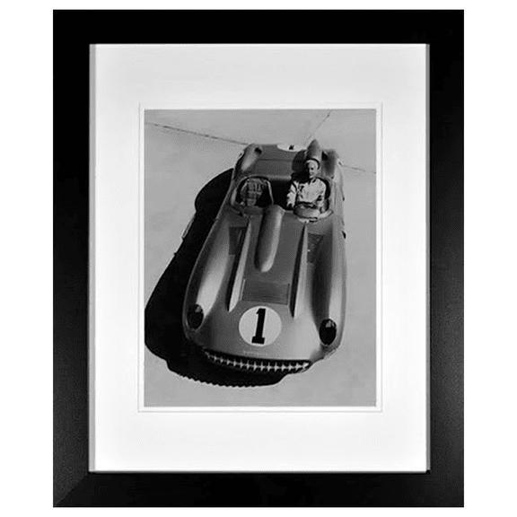 Framed Historic C1 Corvette SS Race Car Print