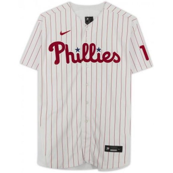 Framed JT Realmuto Philadelphia Phillies Autographed White Authentic Jersey - Fanatics Authentic Certified