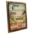 thumbnail image 1 of Framed Kitchen Puns 9"x12" Metal Sign, Wall Decor for Porch, Patio, or Deck, Hand-Crafted from reclaimed materials, 1 of 3