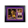 thumbnail image 1 of Framed Magic Johnson Los Angeles Lakers Facsimile Laser Engraved Signature Basketball 14x11 3 Photo Collage, 1 of 1