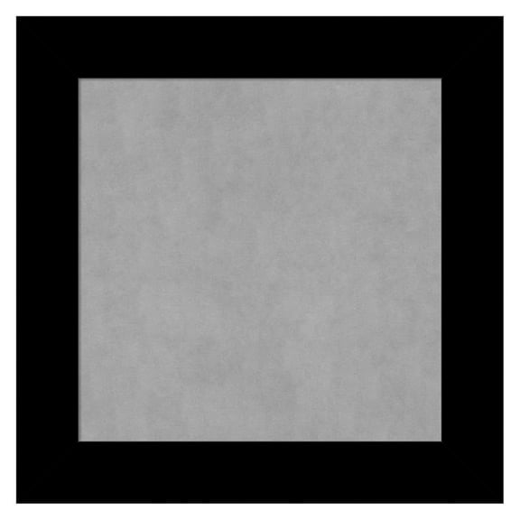 Framed Magnetic Board (15 x 15) Basic Black Narrow Magnet Board, X-Small Magnetic Bulletin Board for Office Decor, Mudroom, Kitchen or Organization Drop Zone from , USA