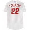 thumbnail image 1 of Framed Michael Lorenzen Philadelphia Phillies Autographed White Authentic Jersey with Multiple Inscriptions - Limited Edition of 22 - Fanatics Authentic Certified, 1 of 3