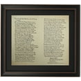 thumbnail image 1 of Framed Night Before Christmas Poem in Clement Moore's Handwriting. Historical Prints by Patriot Gear Company, 1 of 2