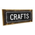 thumbnail image 1 of Framed, Outdoor Black Crafts 4"x12" Metal Sign, Wall Décor for Home and Office, 1 of 4