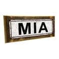 thumbnail image 1 of Framed, Outdoor Mia 4"x12" Metal Sign, Wall Décor for Kids Room and Nursery, 1 of 4