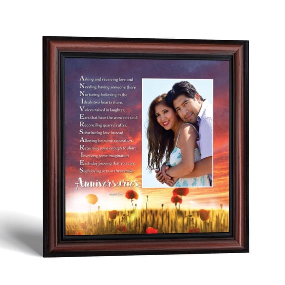 Anniversary Gifts for Women Picture Frame, Couples Photo Gift