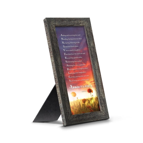 Framed Poem for a Couple to Celebrate their Anniversary, Gift for Parents, 7315BW