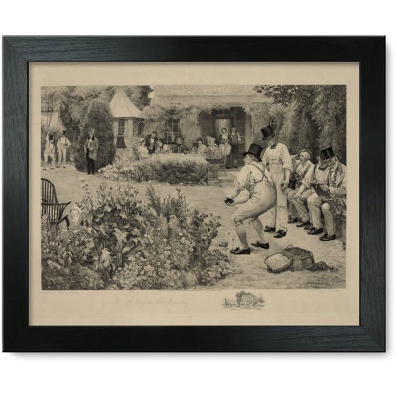 Framed Print: A Day In The Country, 1904
