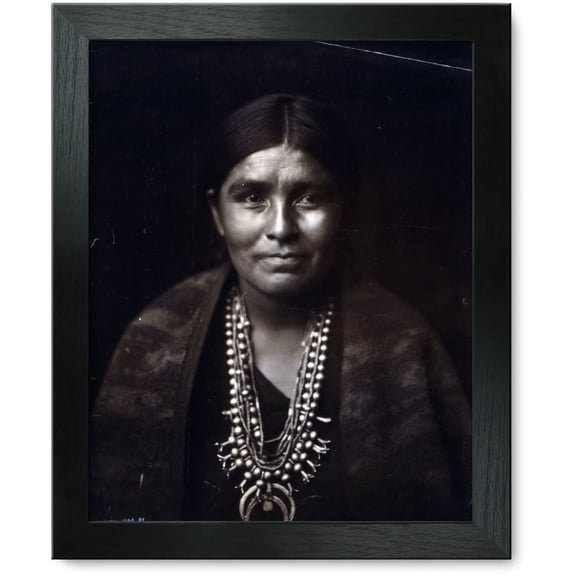 Framed Print: A Navaho Woman, 1904