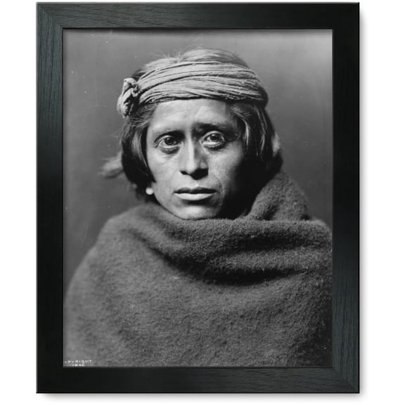 Framed Print: A Zuni Man, 1903