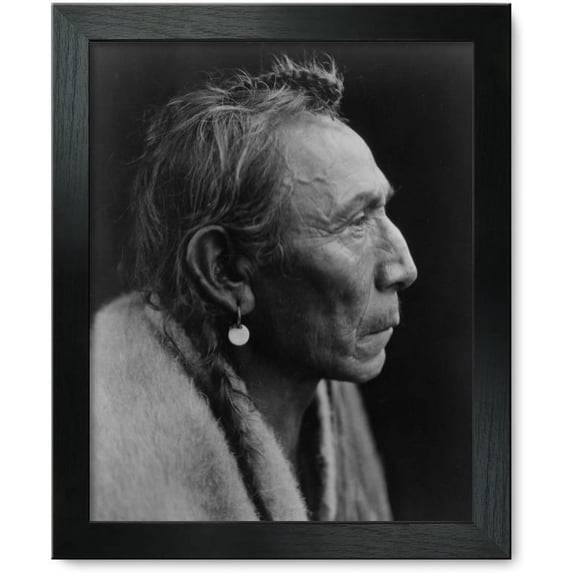 Framed Print: Aki-Tanni (Two Guns)--Sarsi, 1927