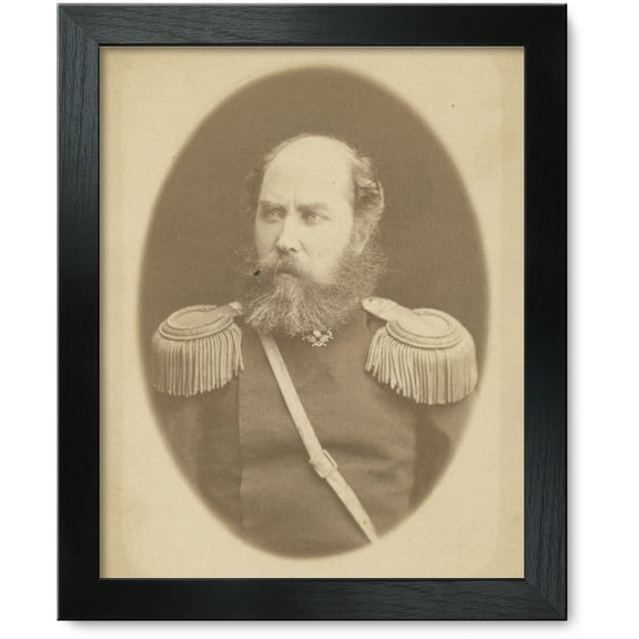 Framed Print: Aleksandr Yagodkin, Half-Length Portrait, Facing Slightly Left
