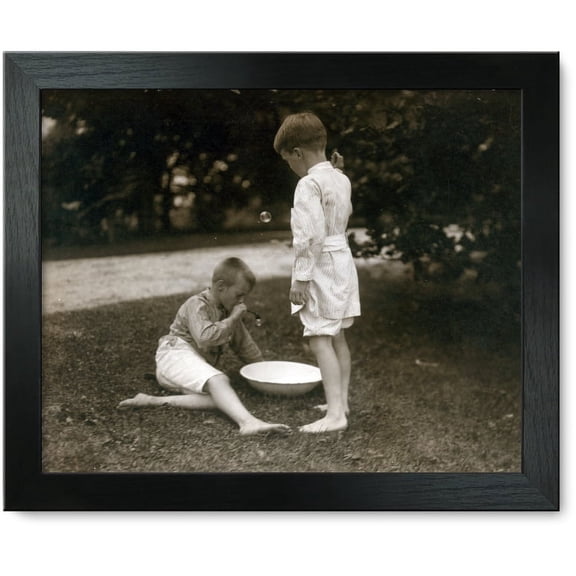 Framed Print: Archie & Quentin Roosevelt, 1904