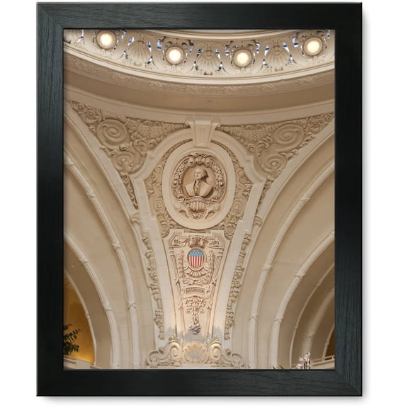 Framed Print: Architectural Detail, Interior, Battle House Hotel, Mobile