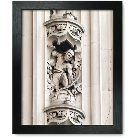 Framed Print: Architectural Details, The Woolworth Building, New York, New York