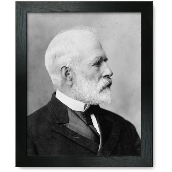 Framed Print: Benjamin Franklin Tracy, Head-And-Shoulders Portrait, Facing Right