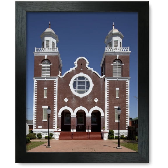Framed Print: Brown Chapel, Headquarters For Meetings During The Civil Rights
