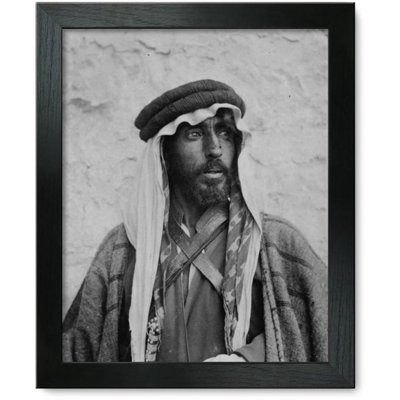 Framed Print: Bust Of A Bedouin, circa 1906