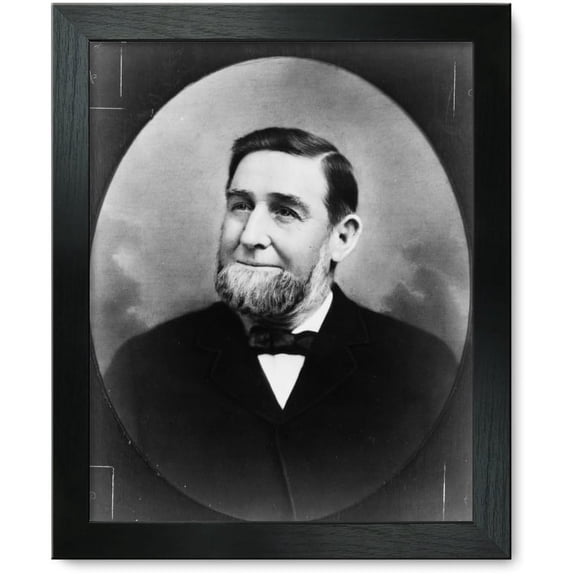 Framed Print: Captain Lorenzo Baker, Who First Brought Jamaican Bananas To The