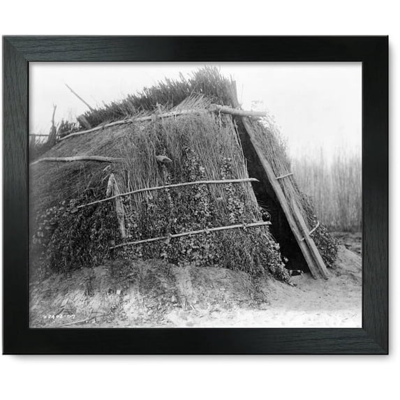 Framed Print: Chemehuevi House, 1924
