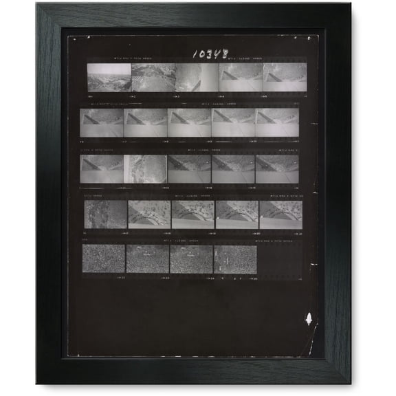 Framed Print: Civil Rights March On Washington, D.C., 1963, Contact Sheet 5