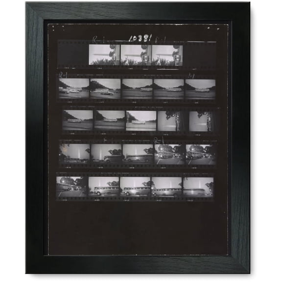 Framed Print: Civil Rights March On Washington, D.C. Buses Departing After The