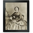 thumbnail image 1 of Framed Print: Clara Barton, Three-Quarter Length Portrait, Seated, Facing Front, 1 of 3