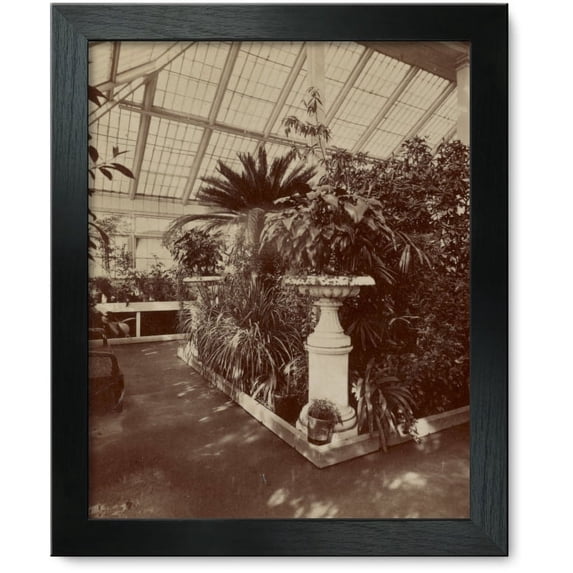Framed Print: Conservatory, 1873