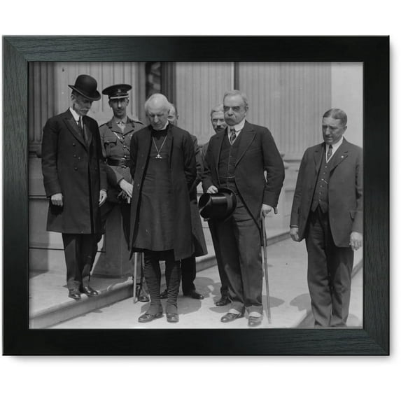 Framed Print: Cosmo Gordon Lang, Archbishop Of York, Major Crawford Stuart And