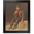 thumbnail image 1 of Framed Print: Draws Hard, 1873, 1 of 3