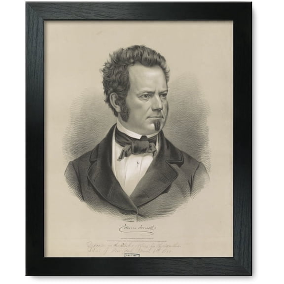 Framed Print: Edwin Forrest, 1860