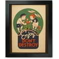 thumbnail image 1 of Framed Print: Enjoy - Don't Destroy, 1936, 1 of 3