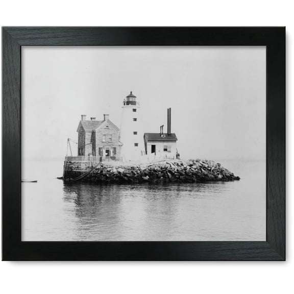 Framed Print: Execution Light, 1896