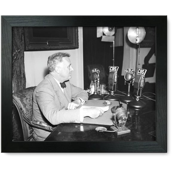 Framed Print: Fdr Franklin Delano Roosevelt, 1935