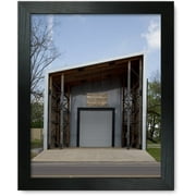 Framed Print: Fire Department Designed By Rural Studio Architecture, Newbern