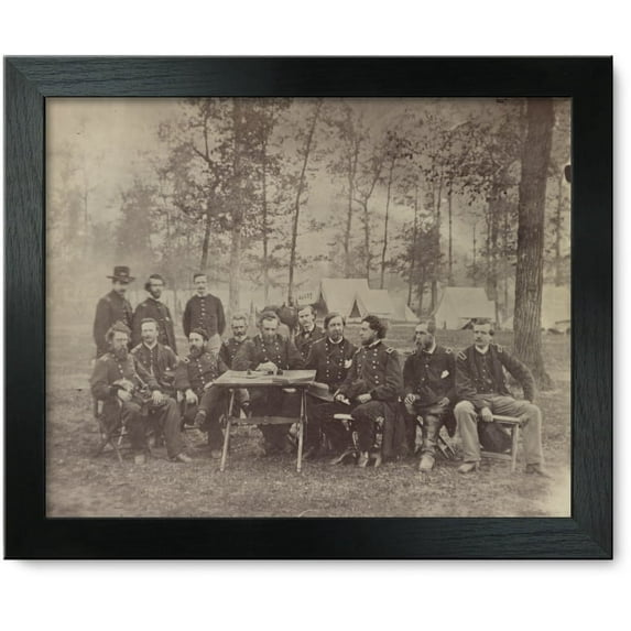 Framed Print: Generals Of The 14th Army Corps, circa 1861