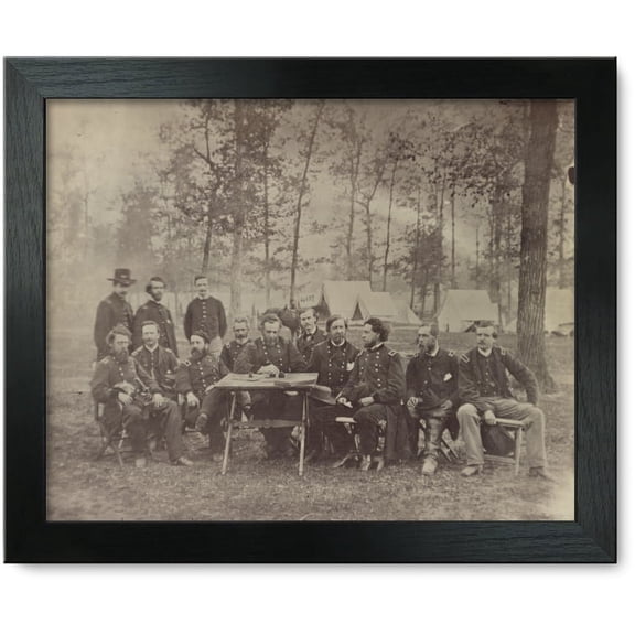 Framed Print: Generals Of The 14th Army Corps, circa 1861